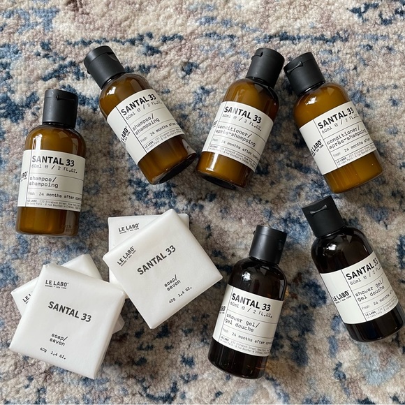 Le Labo Bath & Body Le Labo Santal 33 Set Shampoo Conditioner Shower Gel Soap Bar Poshmark
